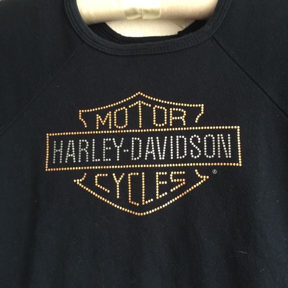 ⚡️Harley Davidson Motorcycle Logo Beaded CA top - Picture 3 of 7